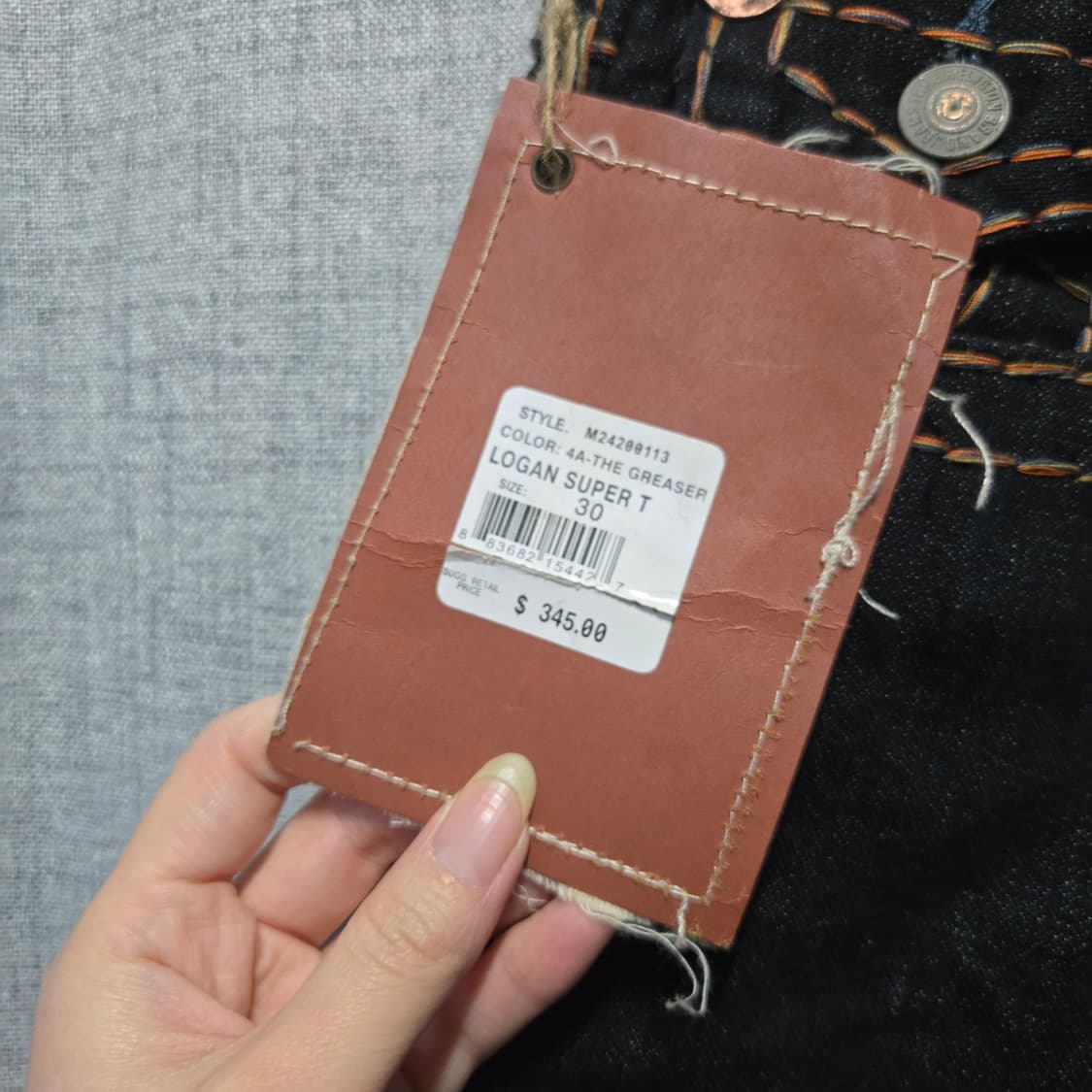 (새상품) 트루릴리젼 우먼 슈퍼T 부츠컷 데님 팬츠  상품이미지4