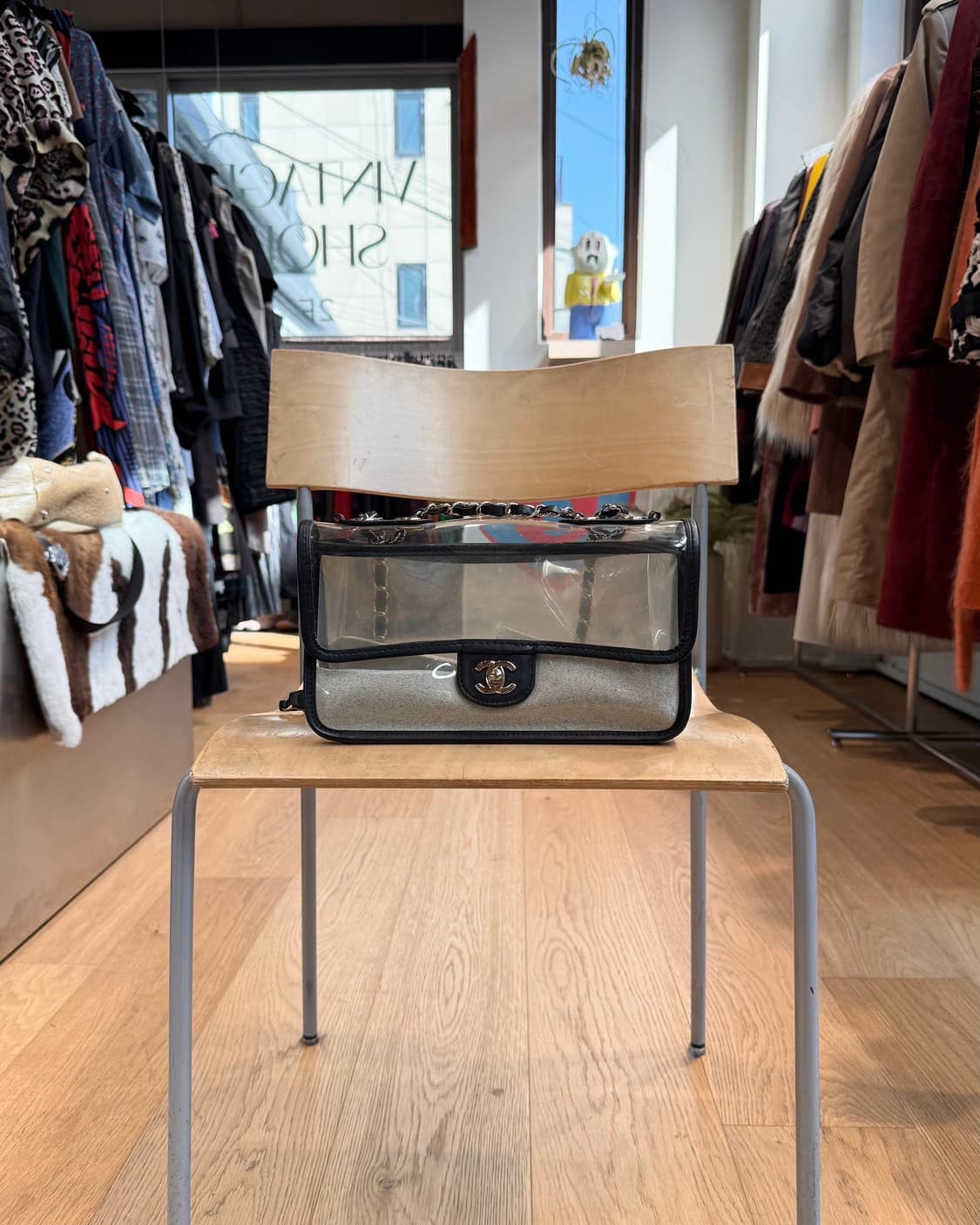 샤넬 샌드 바이 더 씨 PVC 플랩 체인 숄더백 상품이미지1