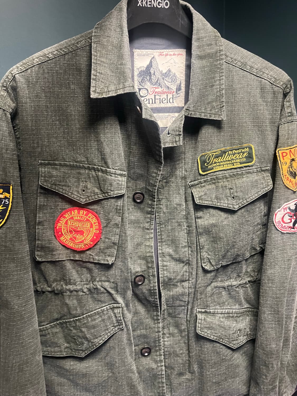 펜필드 아사벳 패치 필드자켓 M 상품이미지1