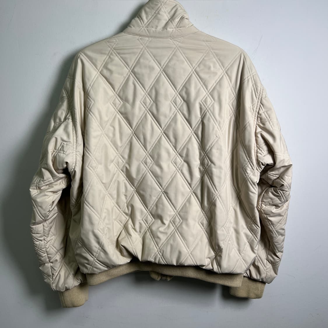 지방시 아이보리 리버시블 퀼팅 봄버 자켓 M 상품이미지7