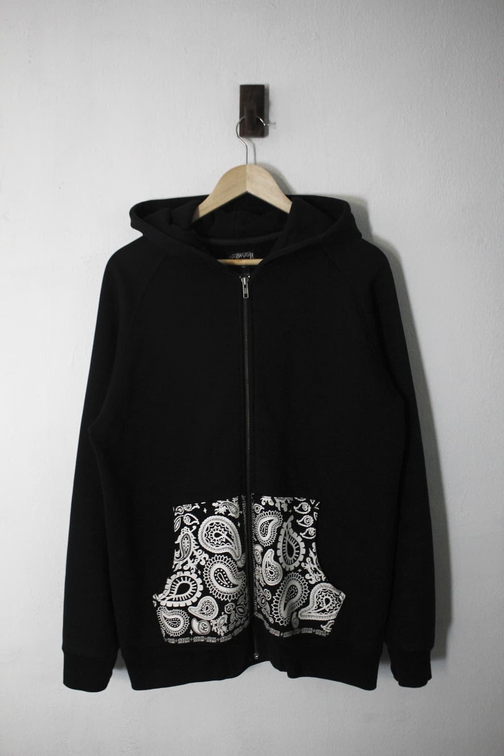 스투시 Stussy 00's Paisley Hood Zip-up 상품이미지1