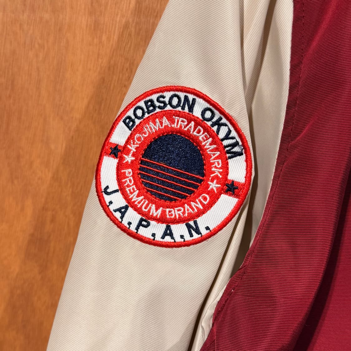 재팬 BOBSON 밥슨 나일론 바시티 자켓 M 상품이미지5