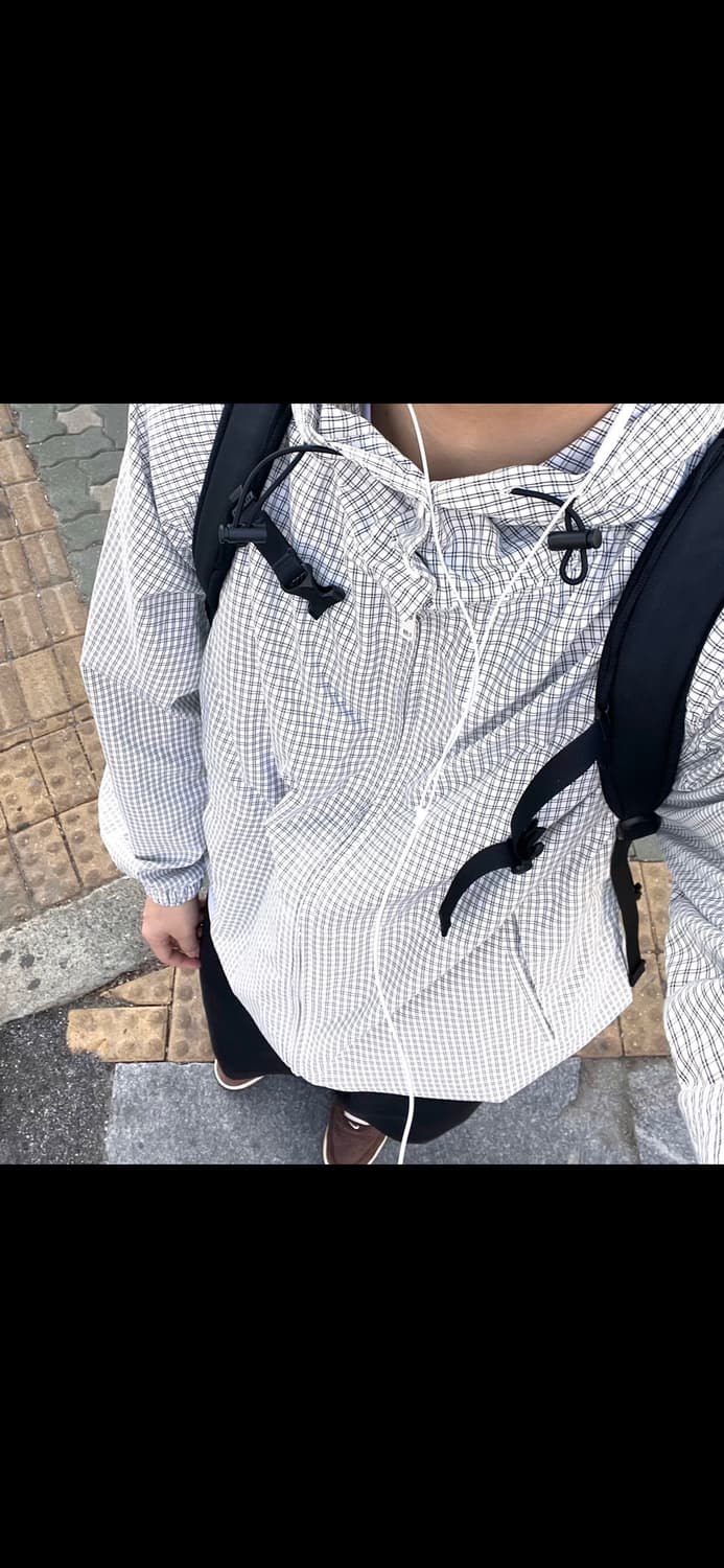 프릭스스토어 체크 바람막이 M 상품이미지2