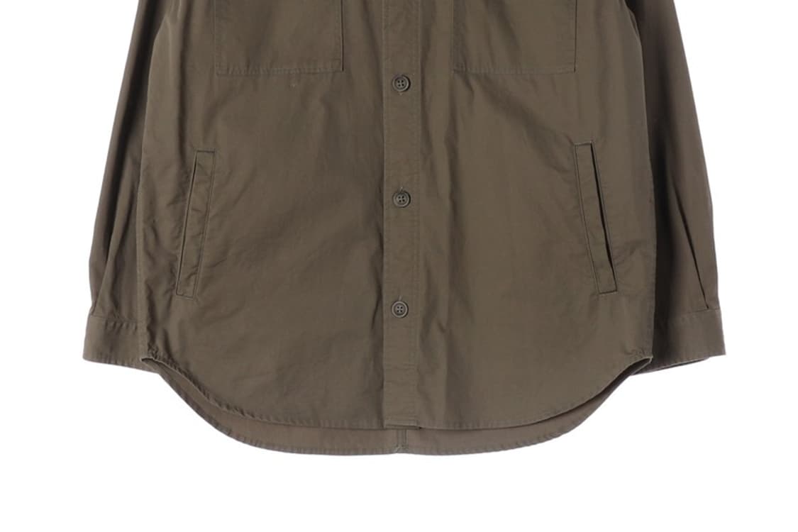 ANDEW 카키 오버핏 셔츠 자켓 XL 상품이미지4