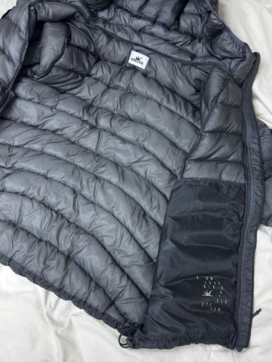 Sunlove 썬러브 경량패딩 그레이 L 상품이미지8