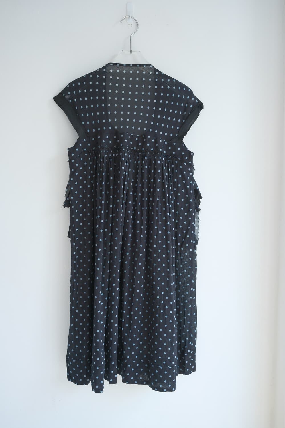 Blue dot frill dress 상품이미지5