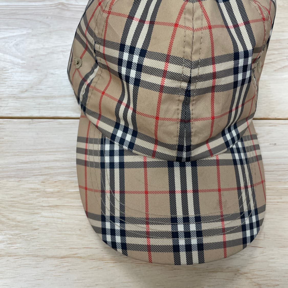 버버리 체크 볼캡 F 상품이미지3