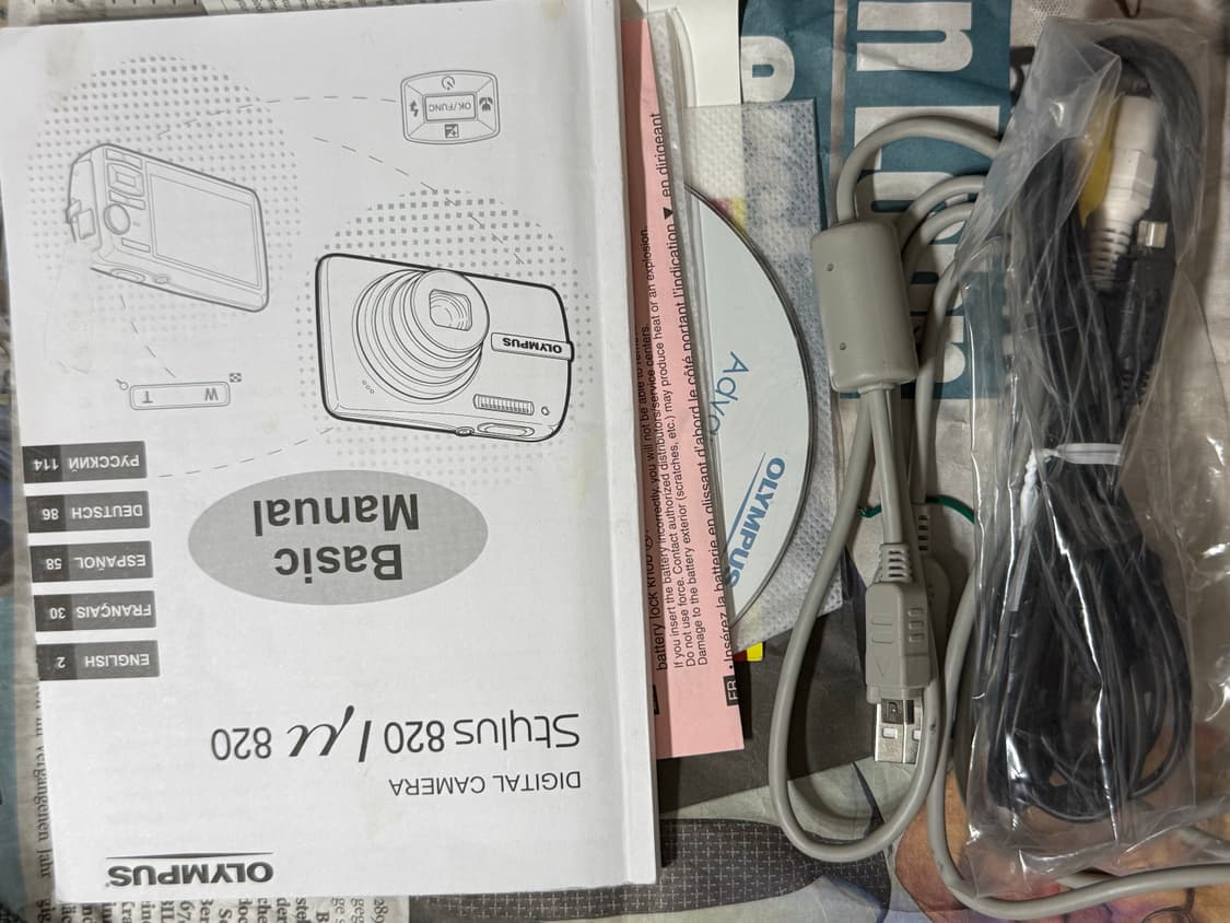 풀구성📦_ 올림푸스 Olympus mju 820 상품이미지9