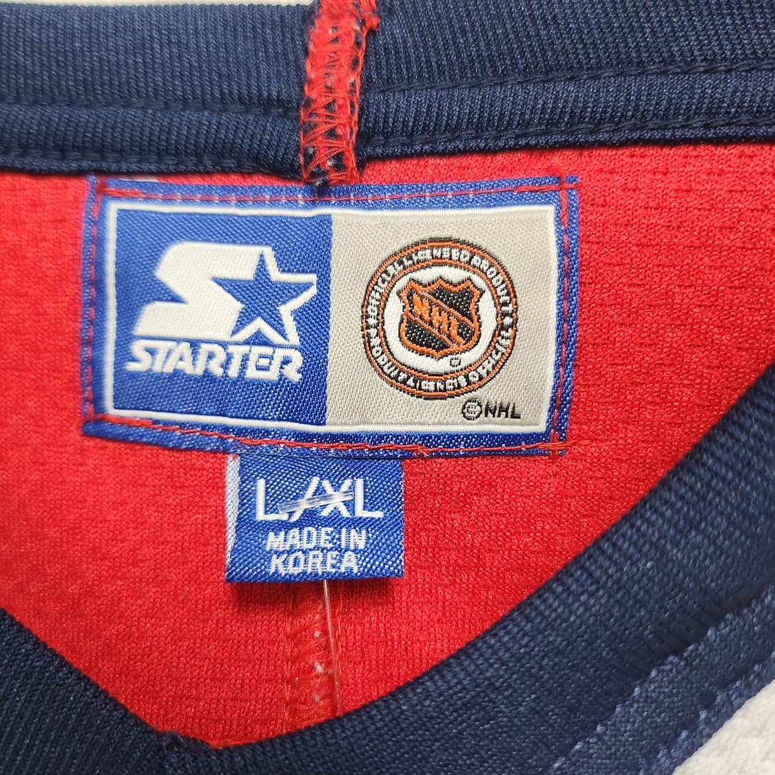 [XL] 스타터 플로리다 팬서스 NHL 져지 상품이미지4