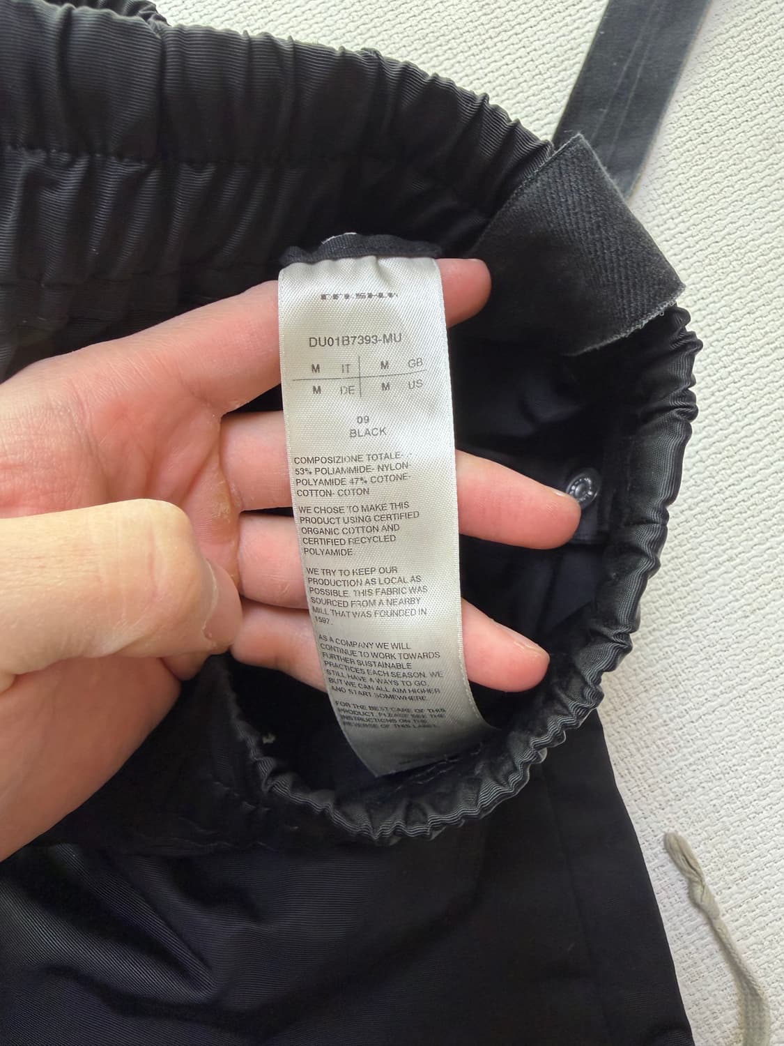 릭오웬스 사이트버튼 팬츠 상품이미지3