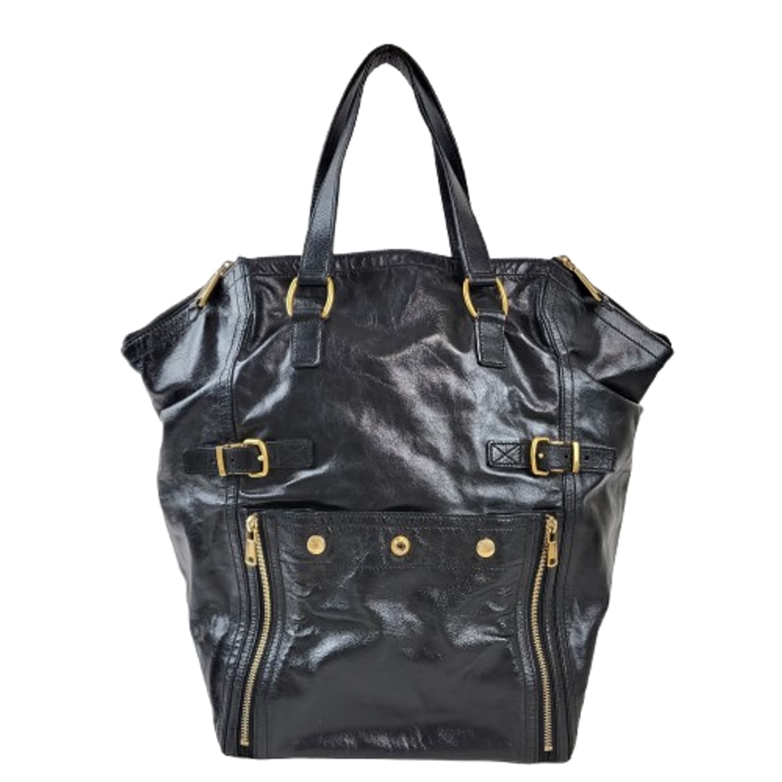 정품 생로랑(입생로랑) 페이던트가죽 다운타운 백 상품이미지1