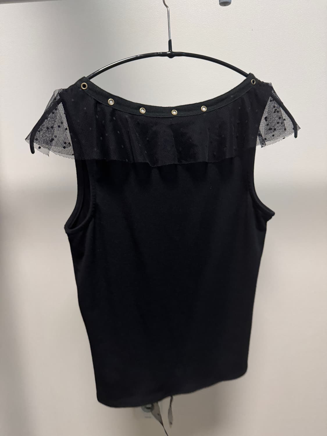cecil mcbee ruffle sleeveless 상품이미지2