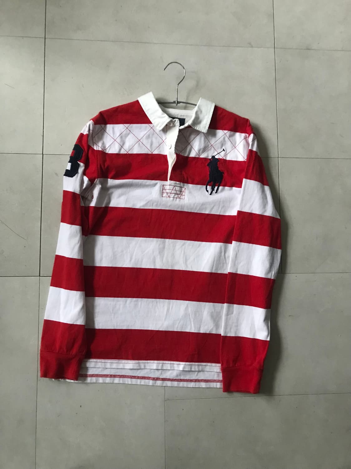 폴로 스트라이프 빅포니 럭비티셔츠 상품이미지9