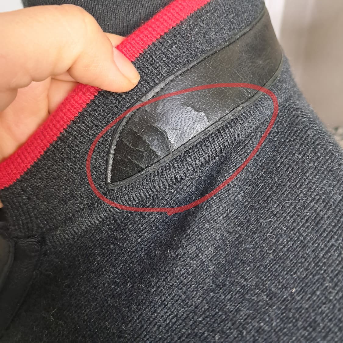 시스템옴므 남성 모 가죽트리밍 집업 자켓 가디건 95 상품이미지10