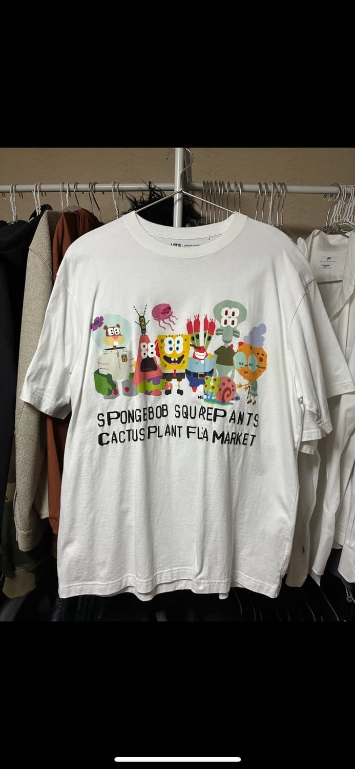 유니클로 X 스폰지밥 UT 반팔 티셔츠 상품이미지1