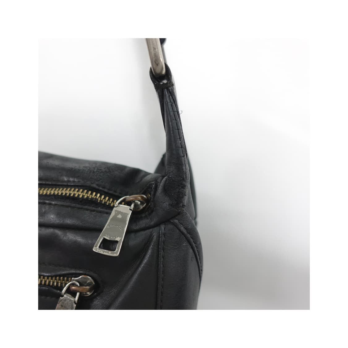 COACH 코치 믹스드 리얼레더 빈티지 크로스 레더백 상품이미지7