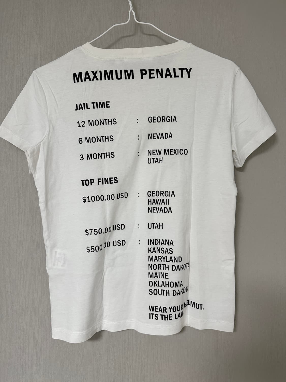 헬무트랭 HELMUT LAWS 티셔츠 상품이미지6