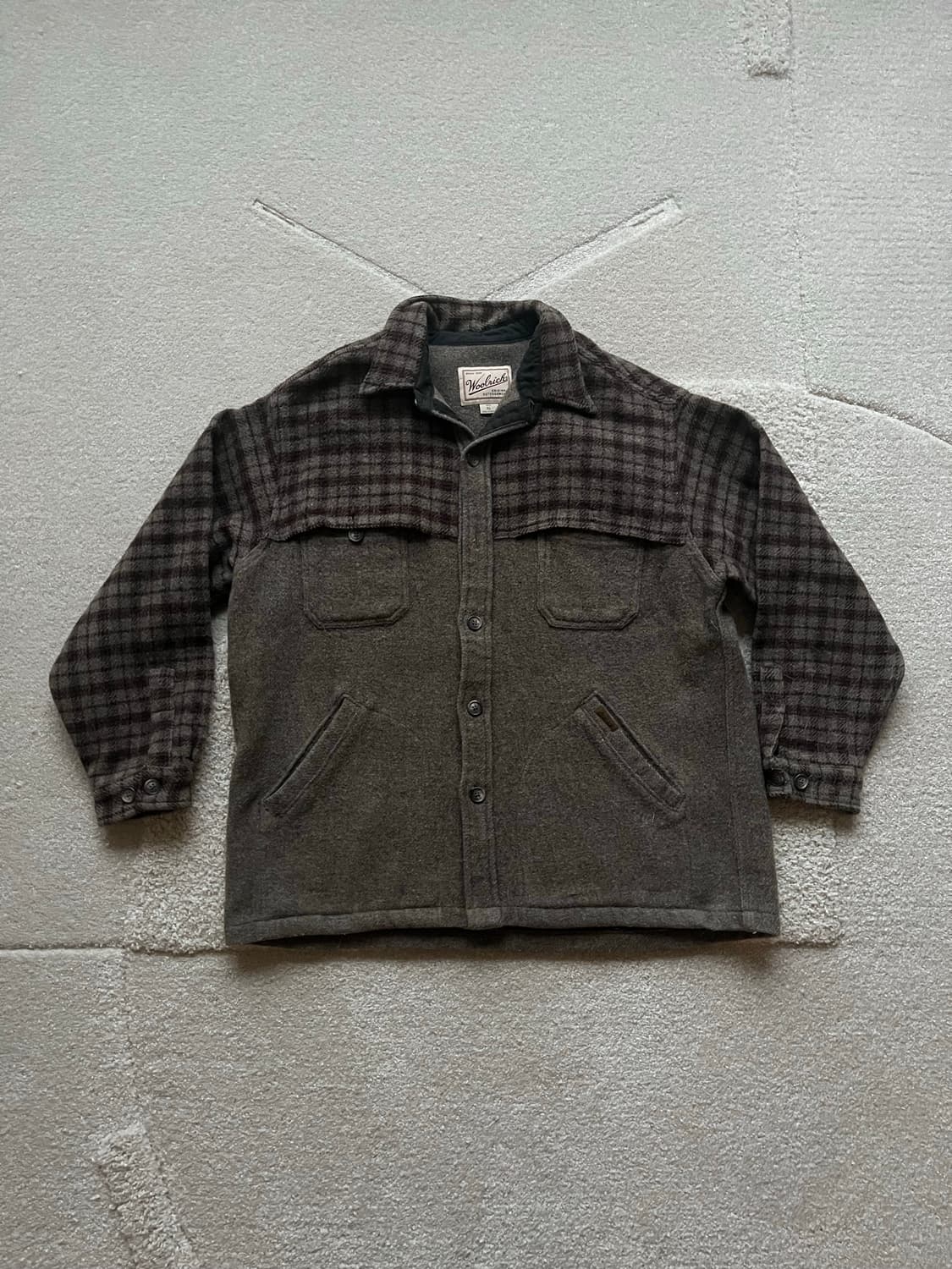 울리치 플래드 울 CPO 자켓 (103-105) 상품이미지2