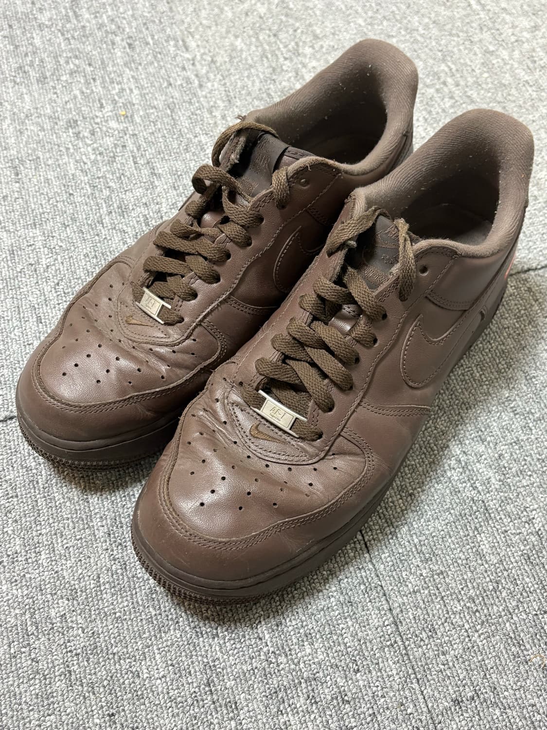 슈프림 에어포스 브라운 280 상품이미지3