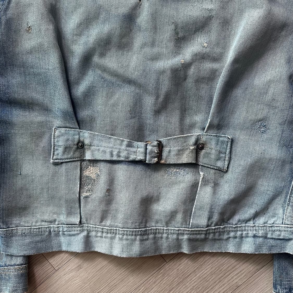 1940s USA 101 Buckle Back Denim Jacket 상품이미지6