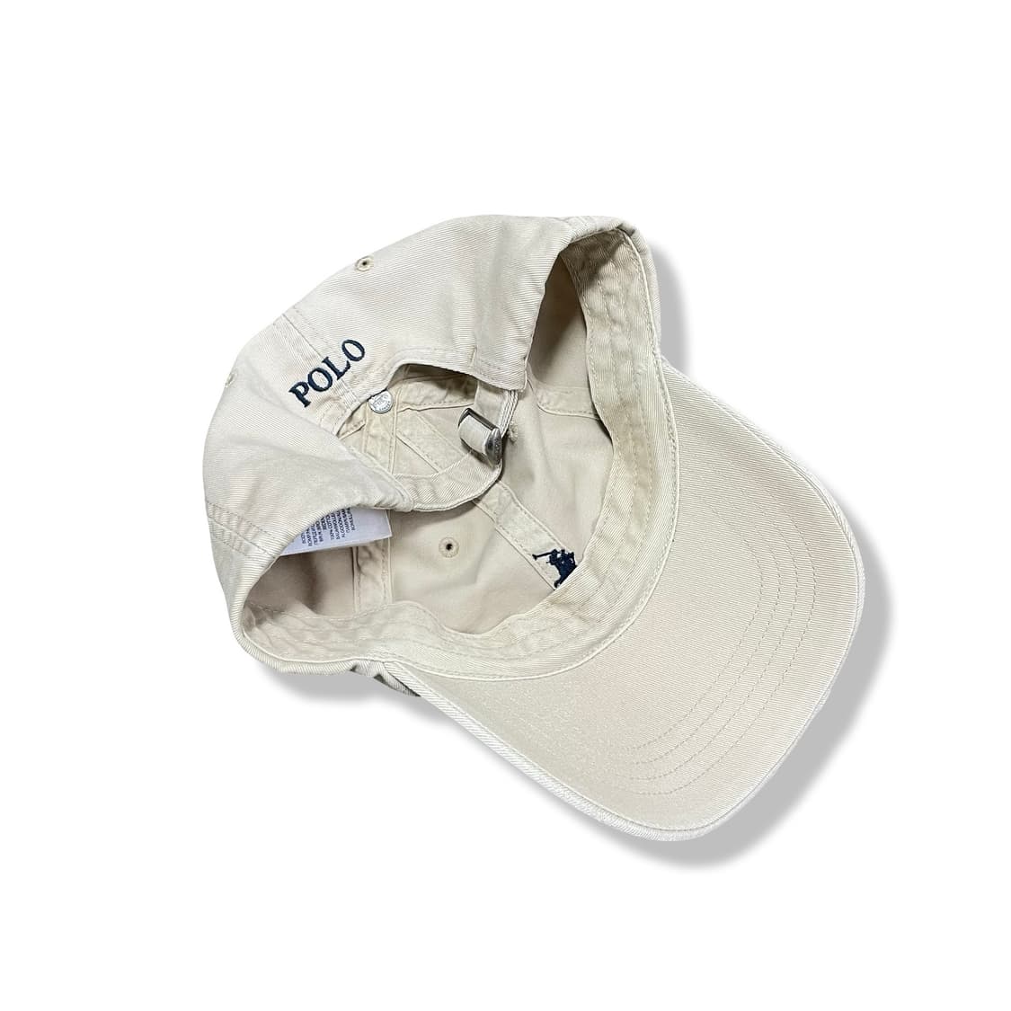 폴로 랄프로렌 베이지 볼캡 상품이미지3