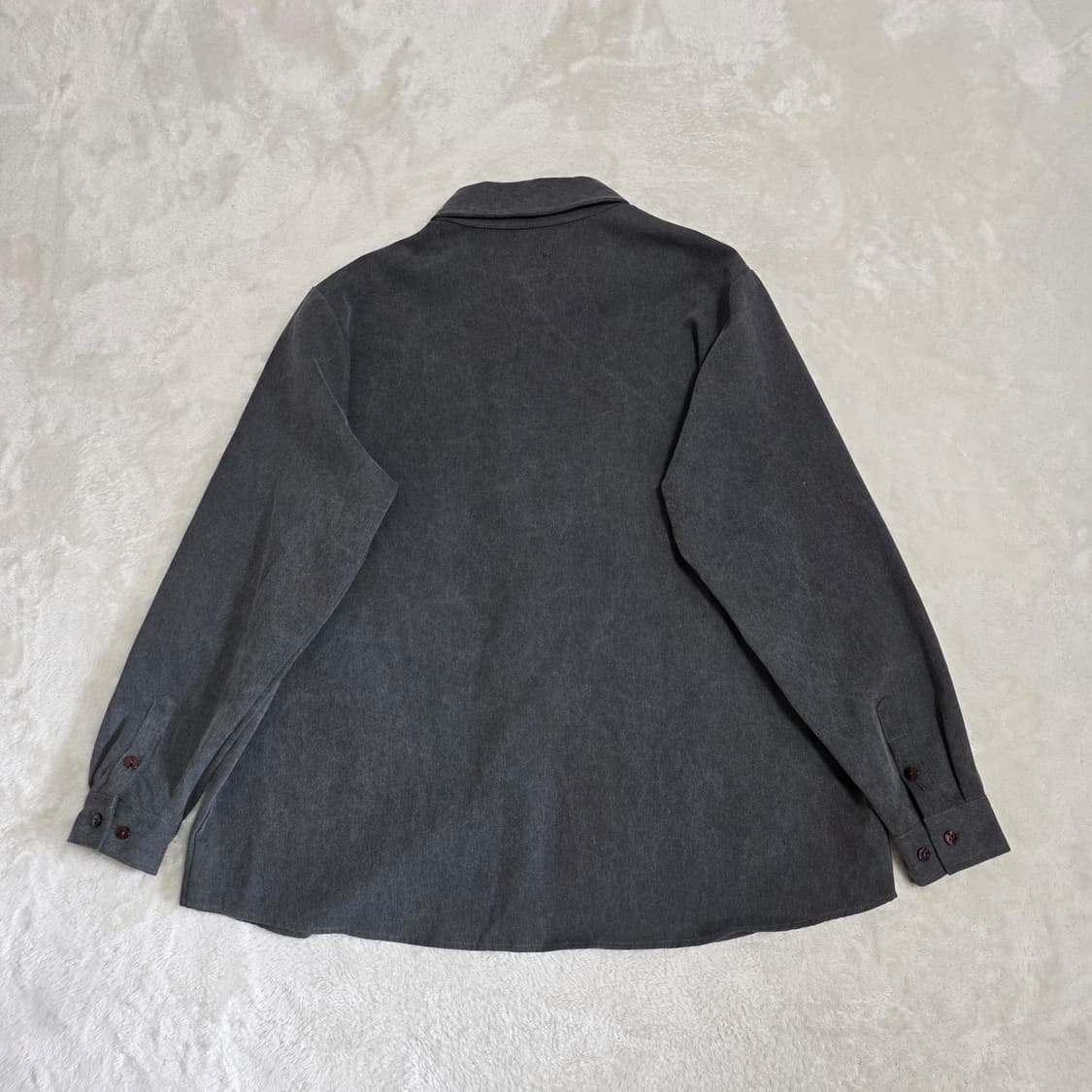 (L)퍼스텝 피그먼트 루즈핏 셔츠 상품이미지3