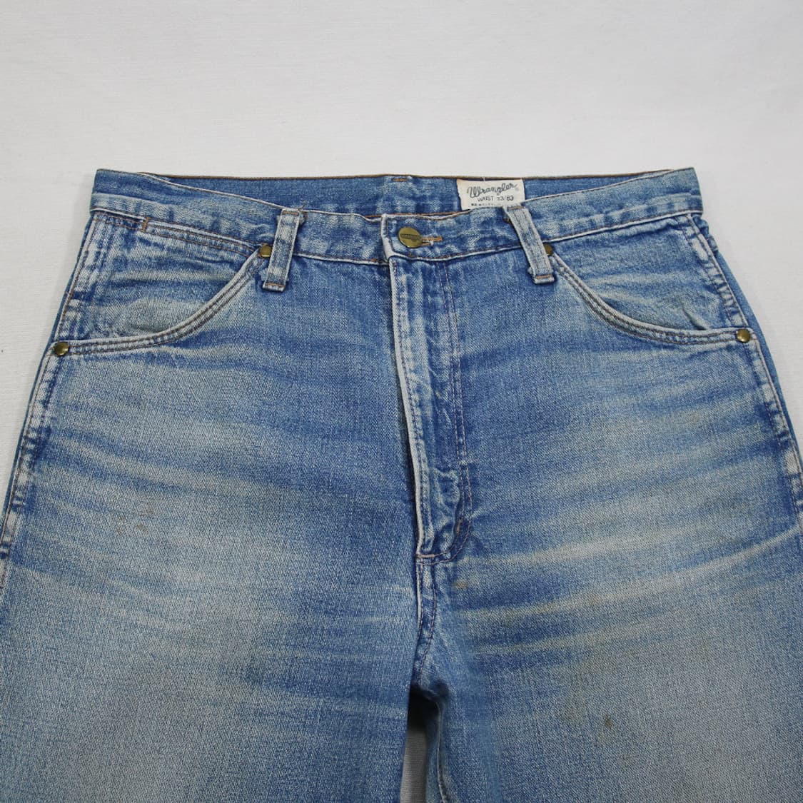 (착용컷) 90's Wrangler 데님 팬츠 (남성용 31.5) 상품이미지4