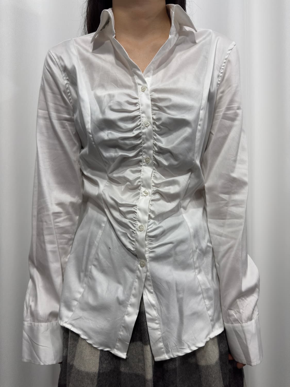 nara camicie shirring shirt 상품이미지1