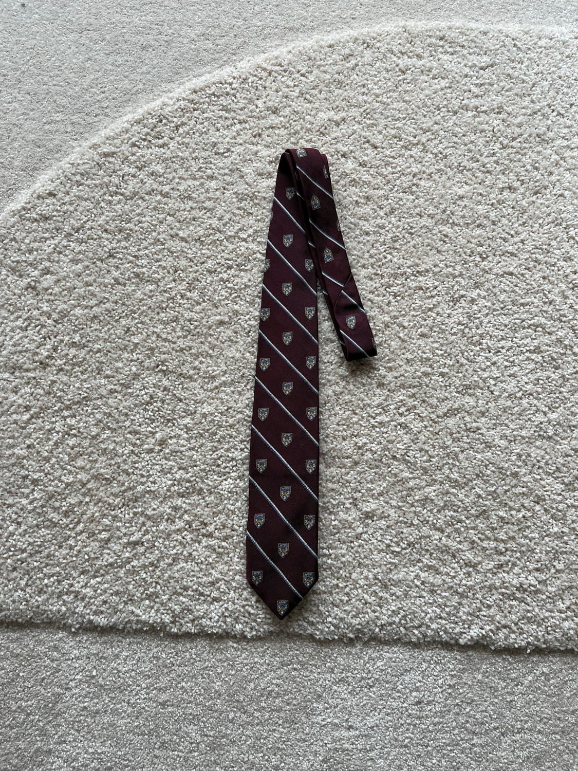 폴로 랄프로렌 핸드메이드 이태리 클럽 실크 타이 상품이미지5