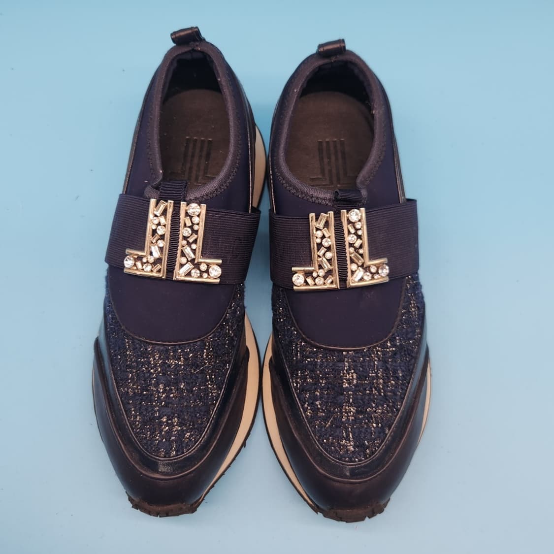 oo 랑방 네이비 슬립온 250 굽6 상품이미지2