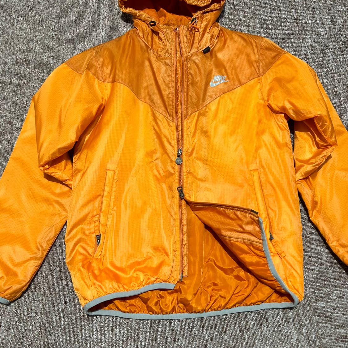 S) 나이키 2way 후드집업 바람막이 점퍼 상품이미지3