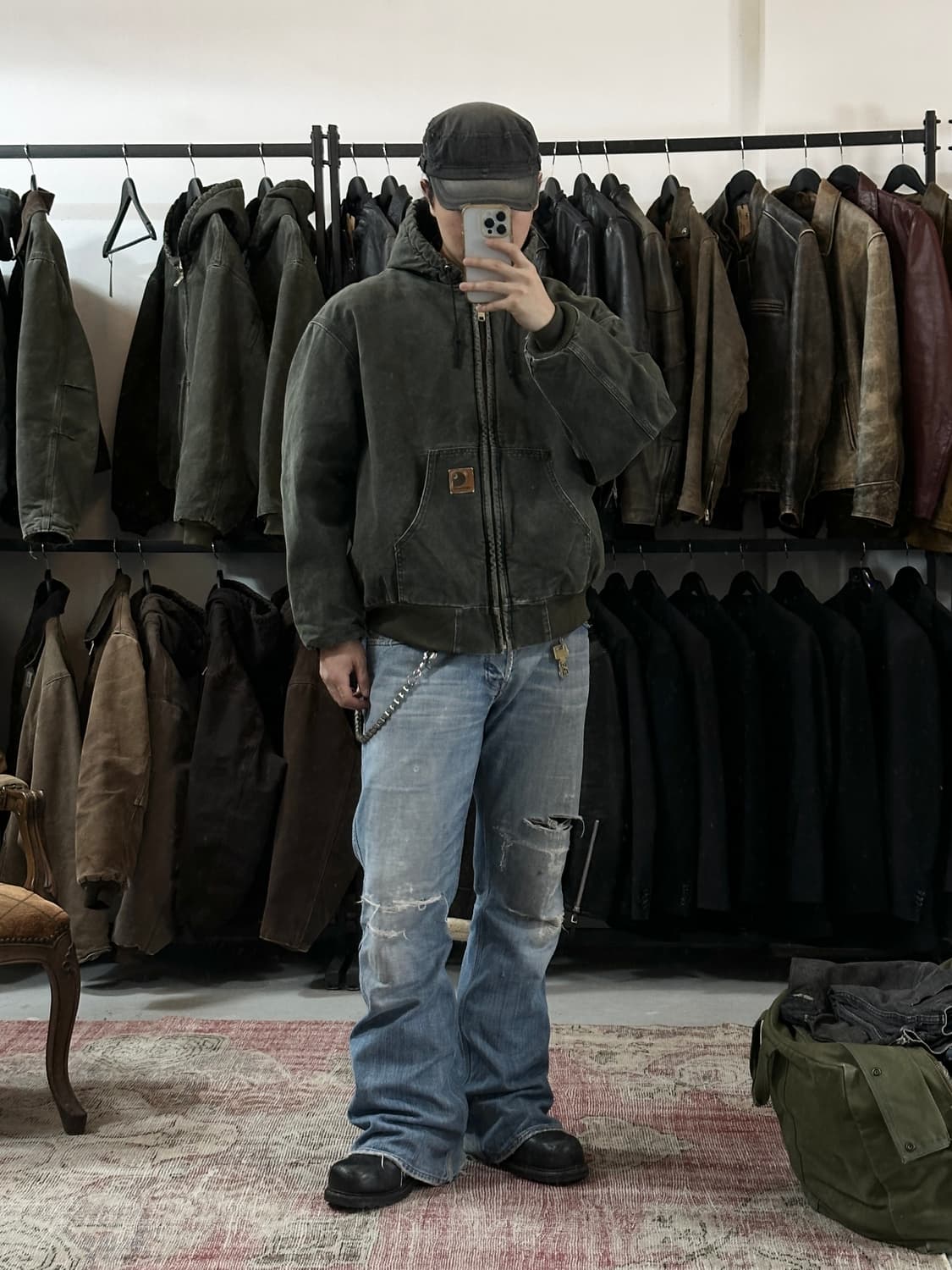 00's OG 칼하트 J68 액티브 자켓 칼하트 J130 MOS 상품이미지2