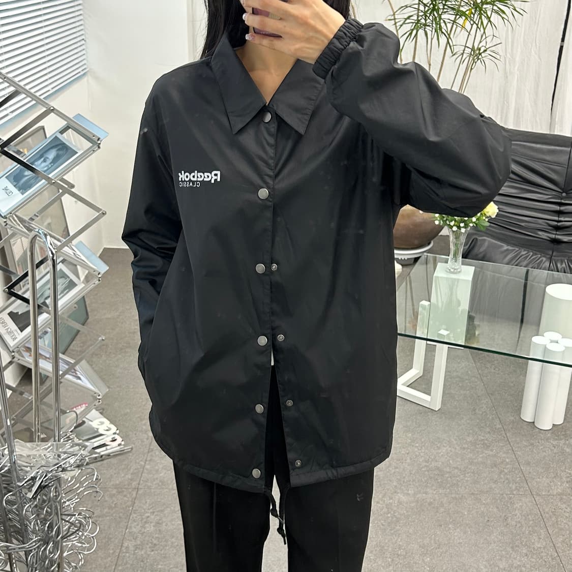 남녀공용 리복 코치자켓 상품이미지3