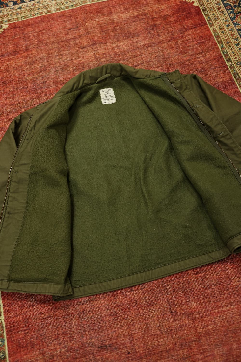 80s 빈티지 오리지널 밀리터리 a2 덱자켓 판매 상품이미지8