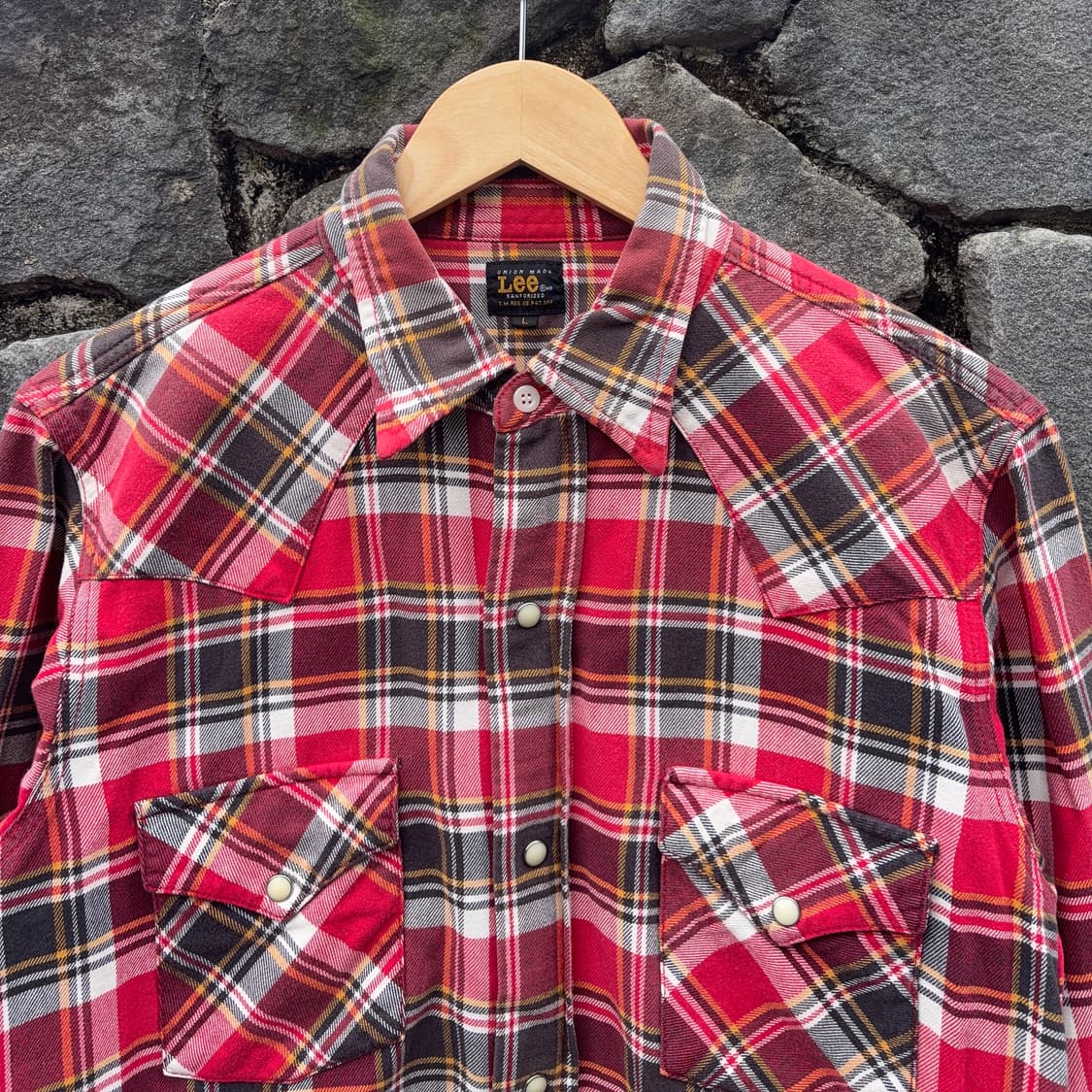 리 Lee 플란넬 웨스턴 셔츠 상품이미지2