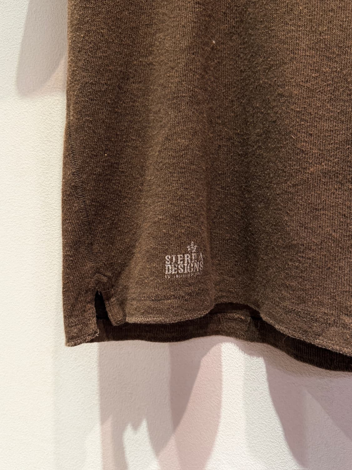 Sierra Designs Brown Henley Shirt 상품이미지5