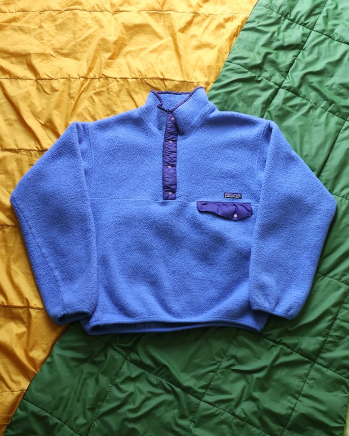 파타고니아 90s 빈티지 신칠라 스냅티 플리스 블루 상품이미지8