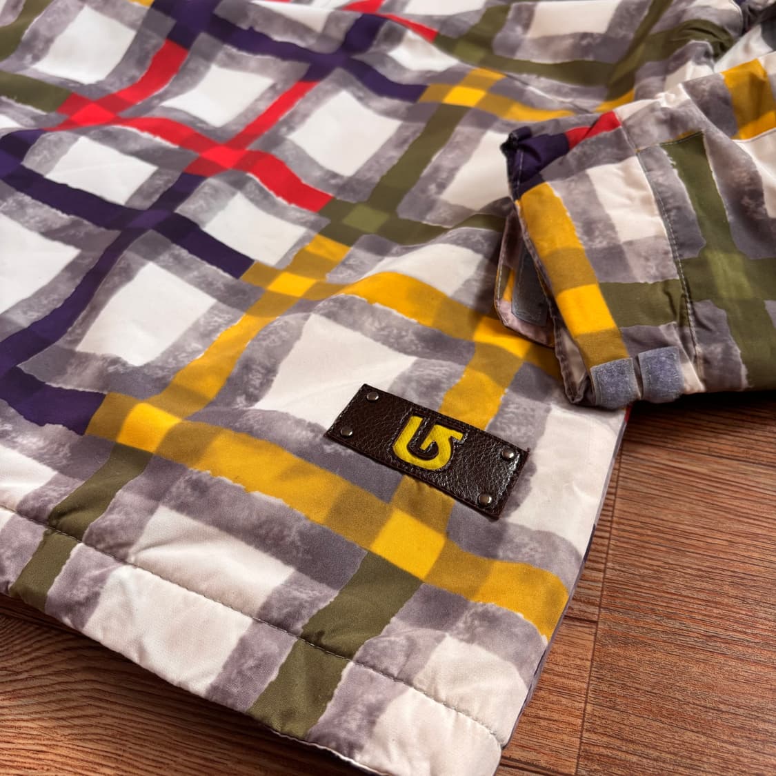 버튼 보드복 점퍼 M 스키 아웃도어 기능성 상품이미지9