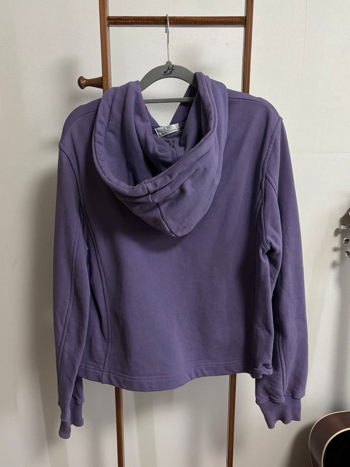 노컨텐츠 스타 패치 후드집업 상품이미지2