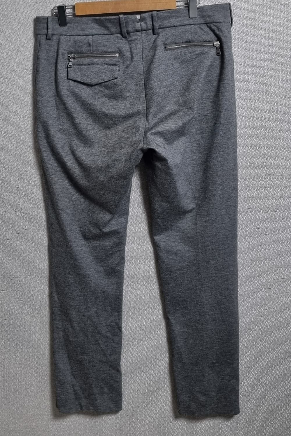 50사이즈 (XL) 닐바렛 멀티지프 그레이 슬랙스 상품이미지3