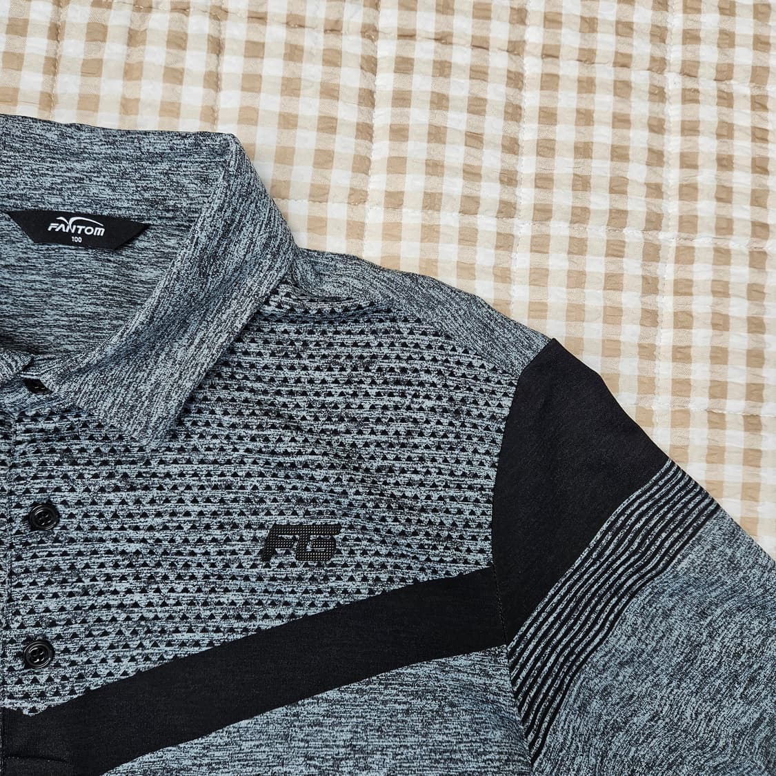 팬텀 기능성 긴소매 카라티 남자100~105 상품이미지3