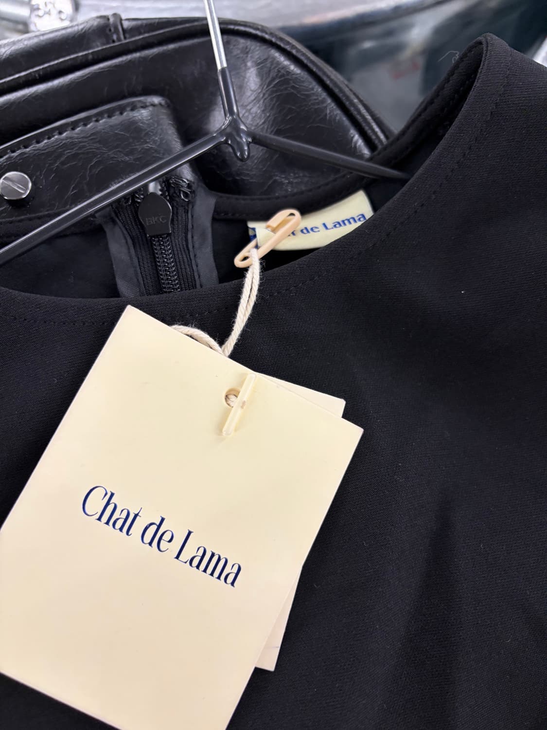 Chat de Lama 샤드라마 black onepiece S 상품이미지6