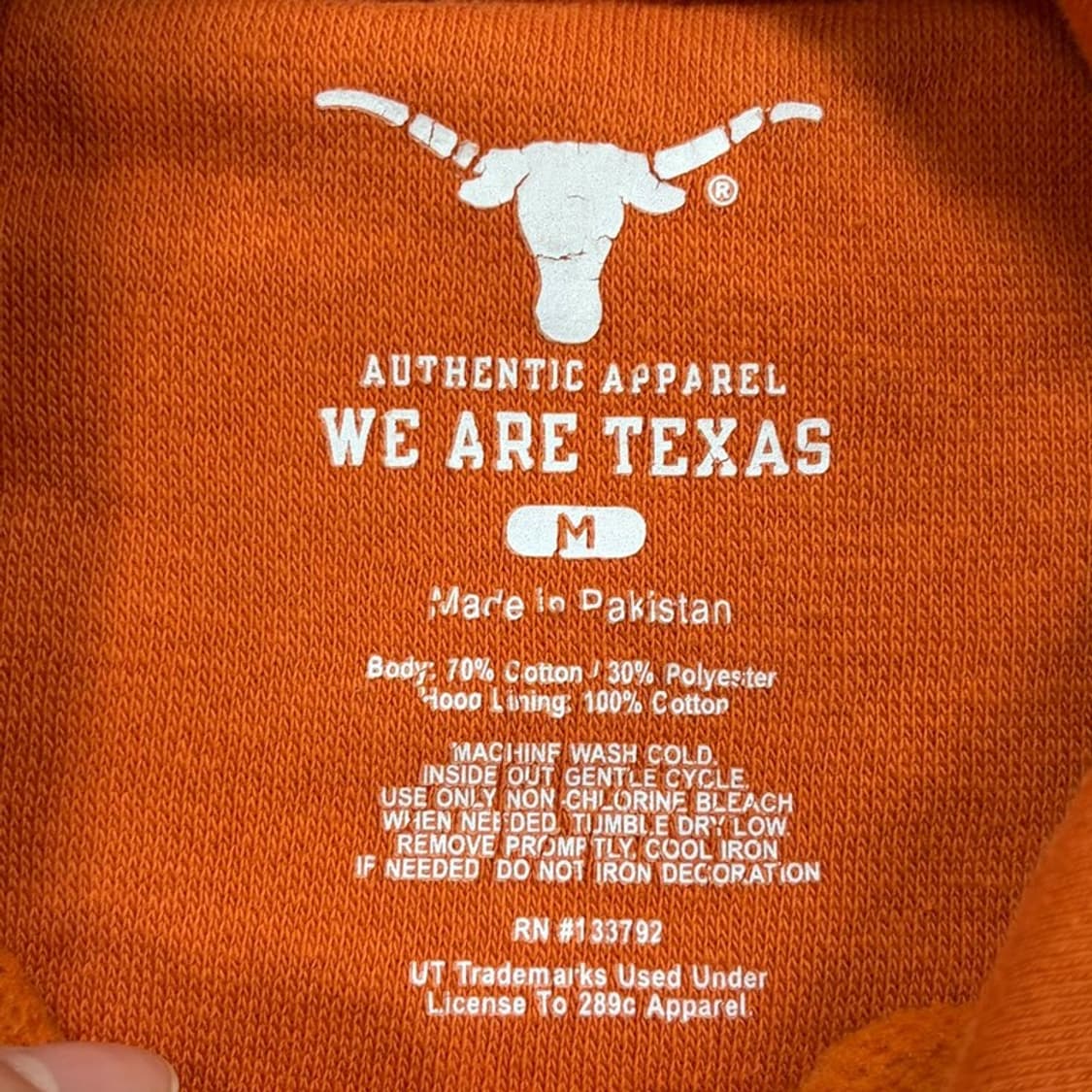 90s 텍사스 롱혼스 후드티 v2622 상품이미지6