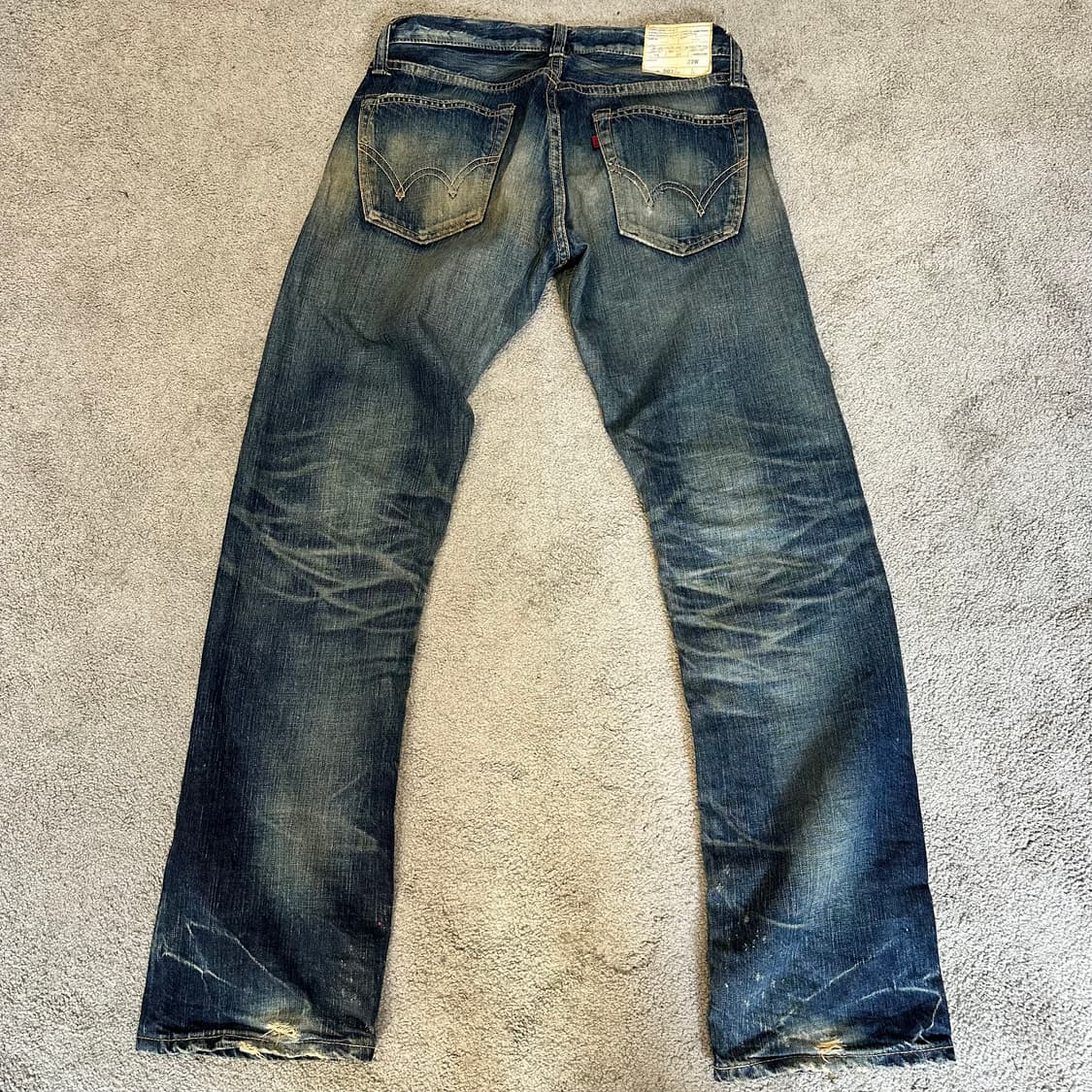 에드윈503 RVS 페이딩 레귤러 스트레이트 팬츠(30) 상품이미지7