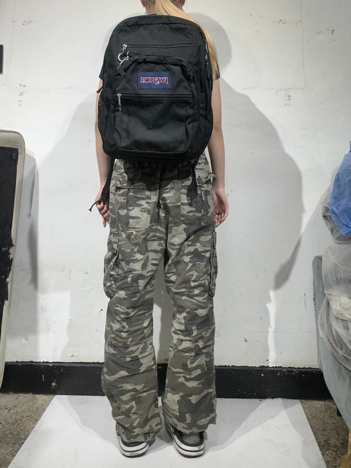 잔스포츠 블랙 백팩 가방 상품이미지3