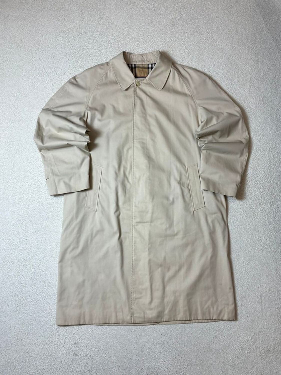 버버리 90's 싱글 시그니처 트렌치 코트 PN7542 상품이미지1