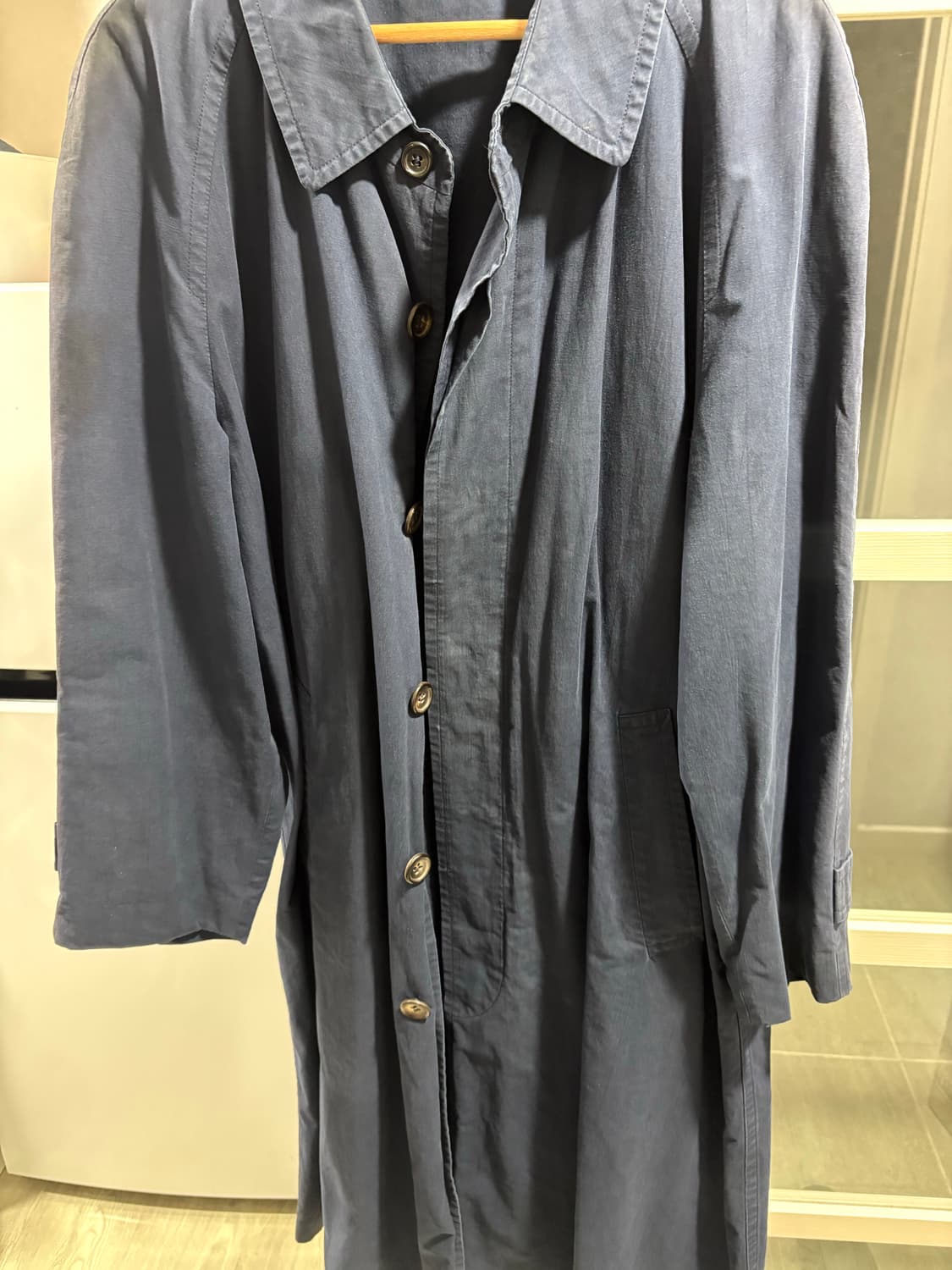 꼼데가르송 옴므 싱글코트 네이비 m 상품이미지3