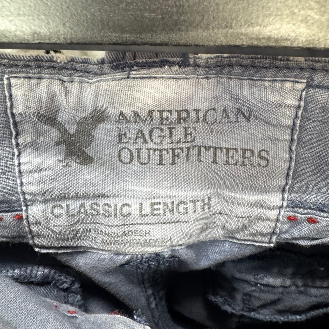 아메리칸 이글 카고 반바지 후면 포켓 독수리 포인트 블루 상품이미지8