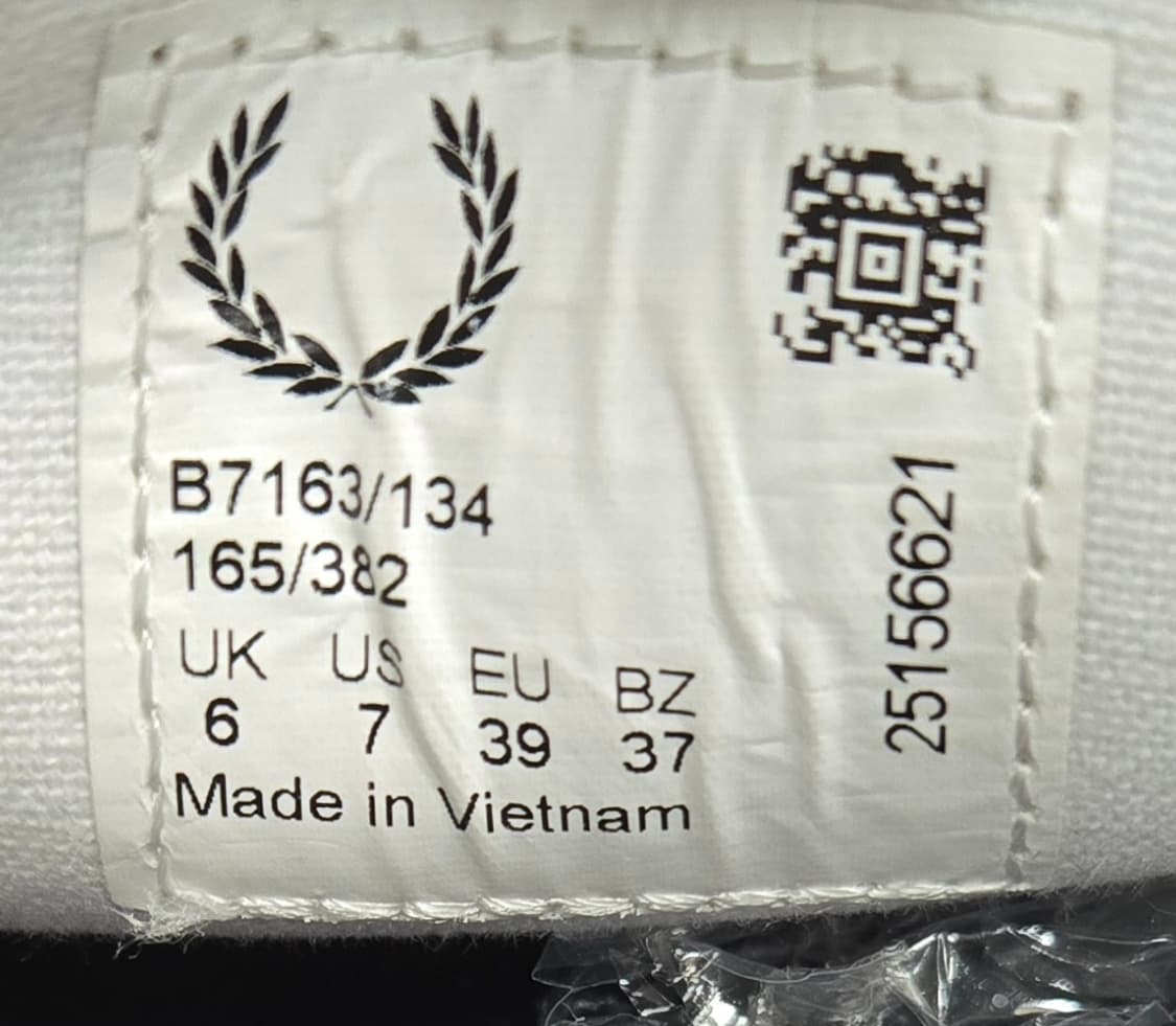 프레드페리 250mm-  킹스톤 트윌 캔버스  남자 운동화 상품이미지7