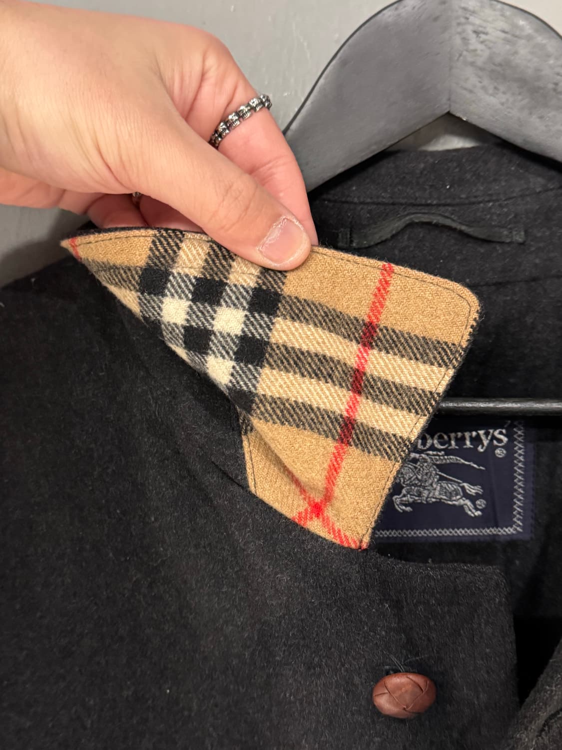 Burberrys 버버리 버튼업 싱글 울 코트  상품이미지5